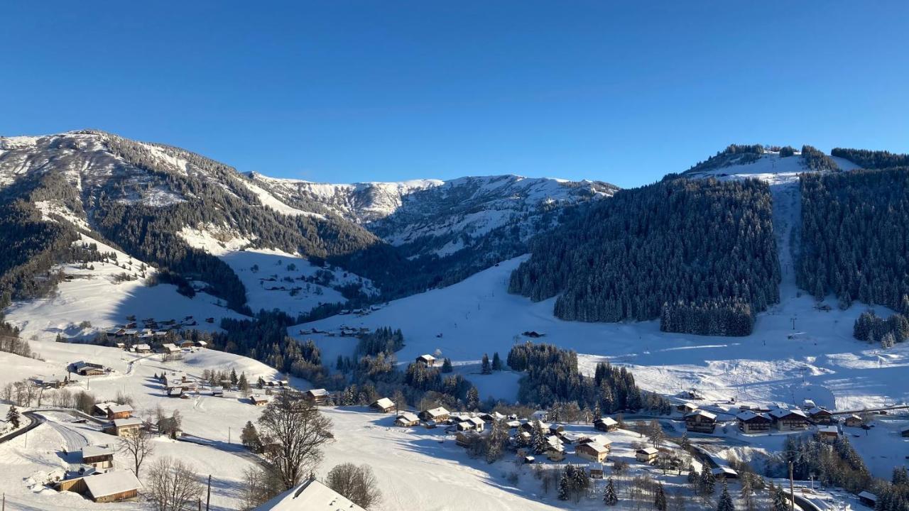 Demi Chalet Le Lachat Notre-Dame-de-Bellecombe Kültér fotó