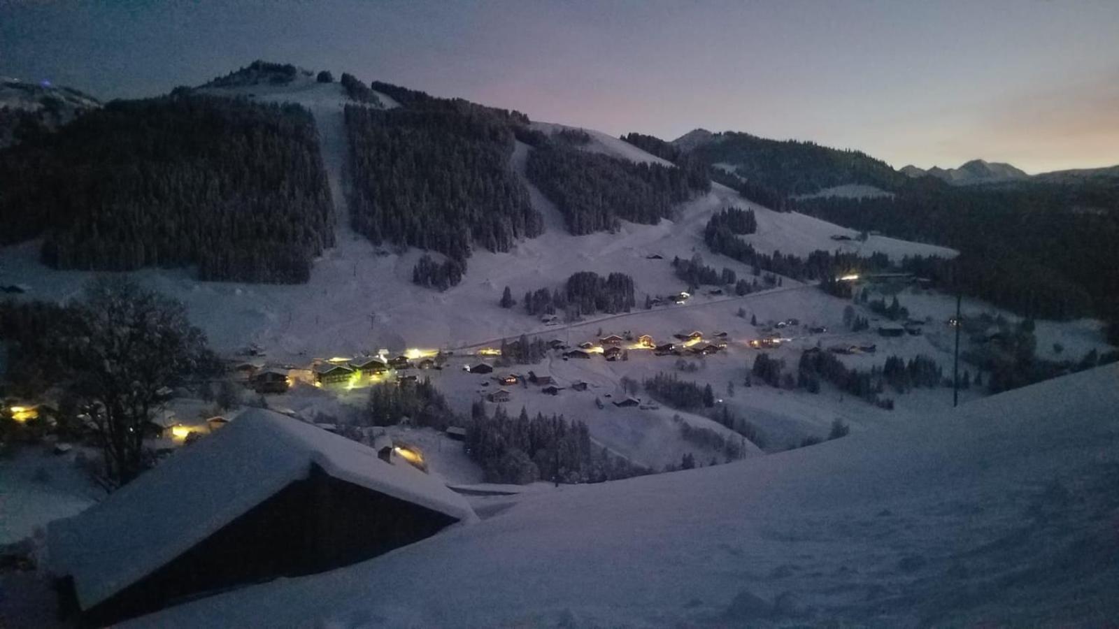 Demi Chalet Le Lachat Notre-Dame-de-Bellecombe Kültér fotó