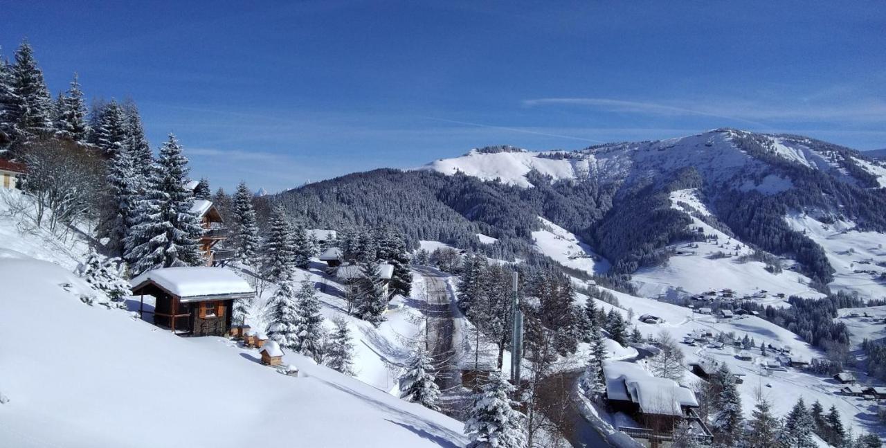 Demi Chalet Le Lachat Notre-Dame-de-Bellecombe Kültér fotó