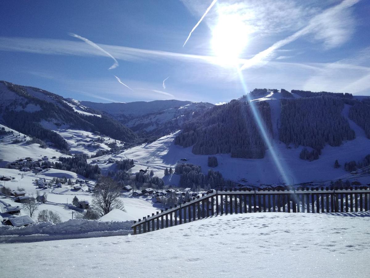 Demi Chalet Le Lachat Notre-Dame-de-Bellecombe Kültér fotó