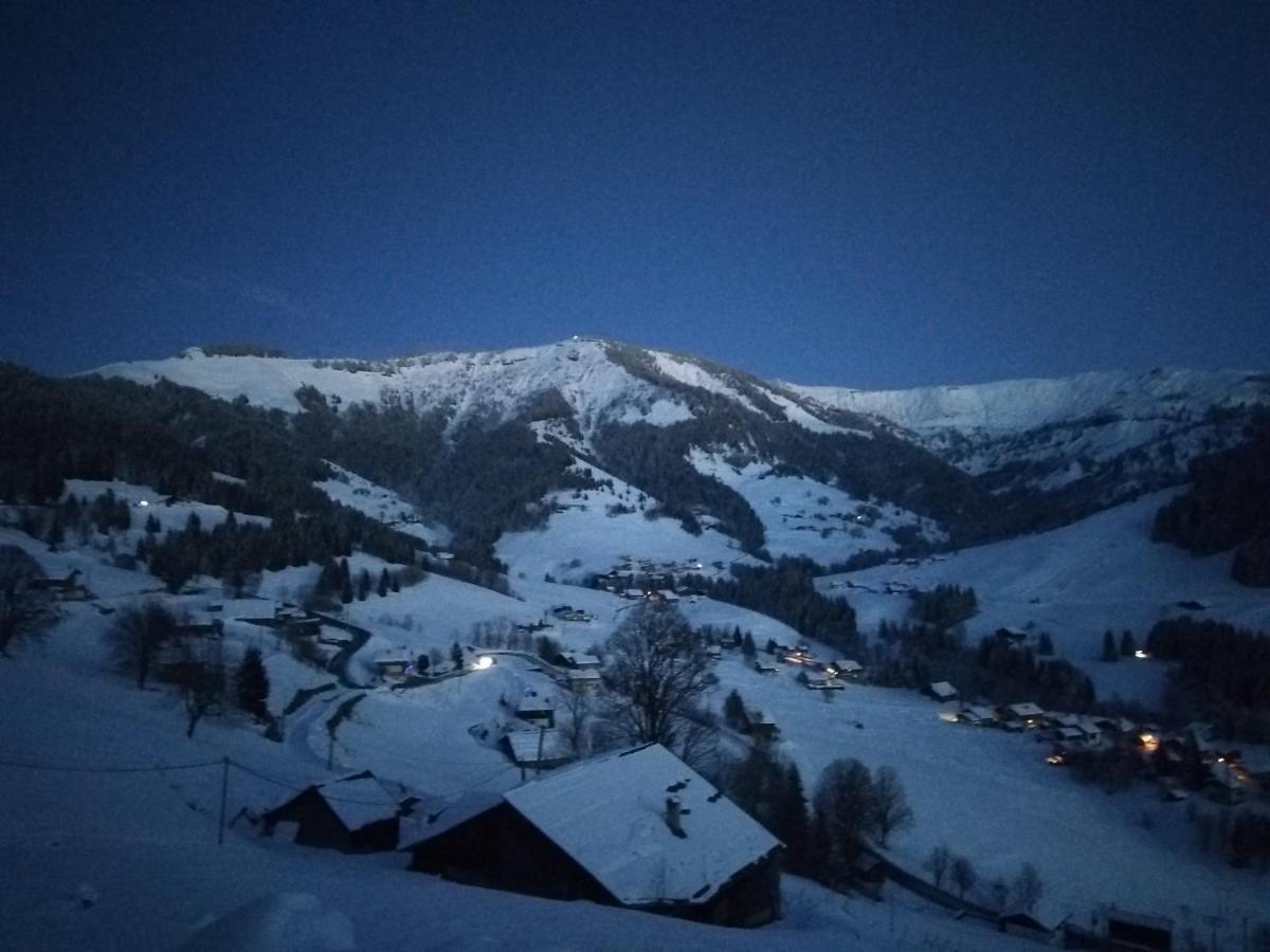 Demi Chalet Le Lachat Notre-Dame-de-Bellecombe Kültér fotó